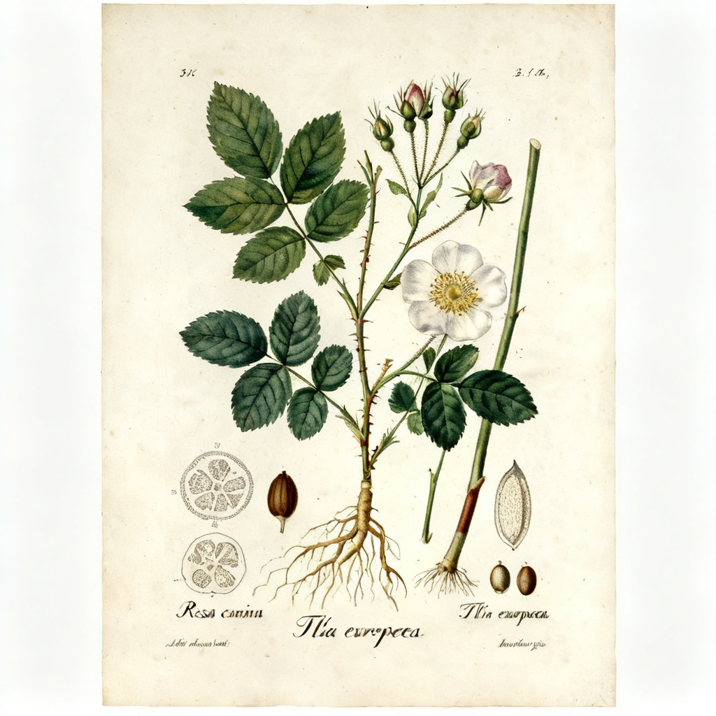 植物科学插画