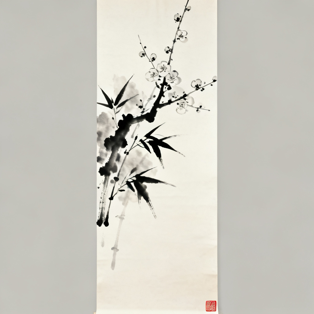 日本水墨画